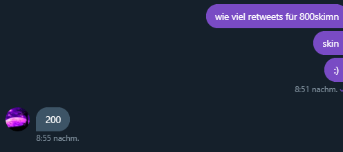 tackyyfnbr's tweet photo. accept 200 retweets auf ehre jeder retweet bekommt kuss auf die nuss @dr1pa https://t.co/Pk0cogmWy4