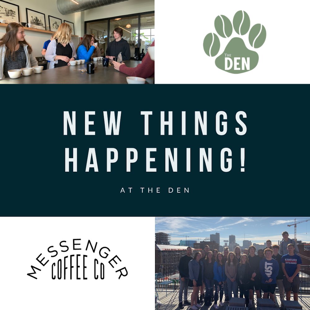 There’s been a rumor going around that The Den is now serving Messenger Coffee, and that rumor is true! Stop by The Den to check out our new fresh brews!