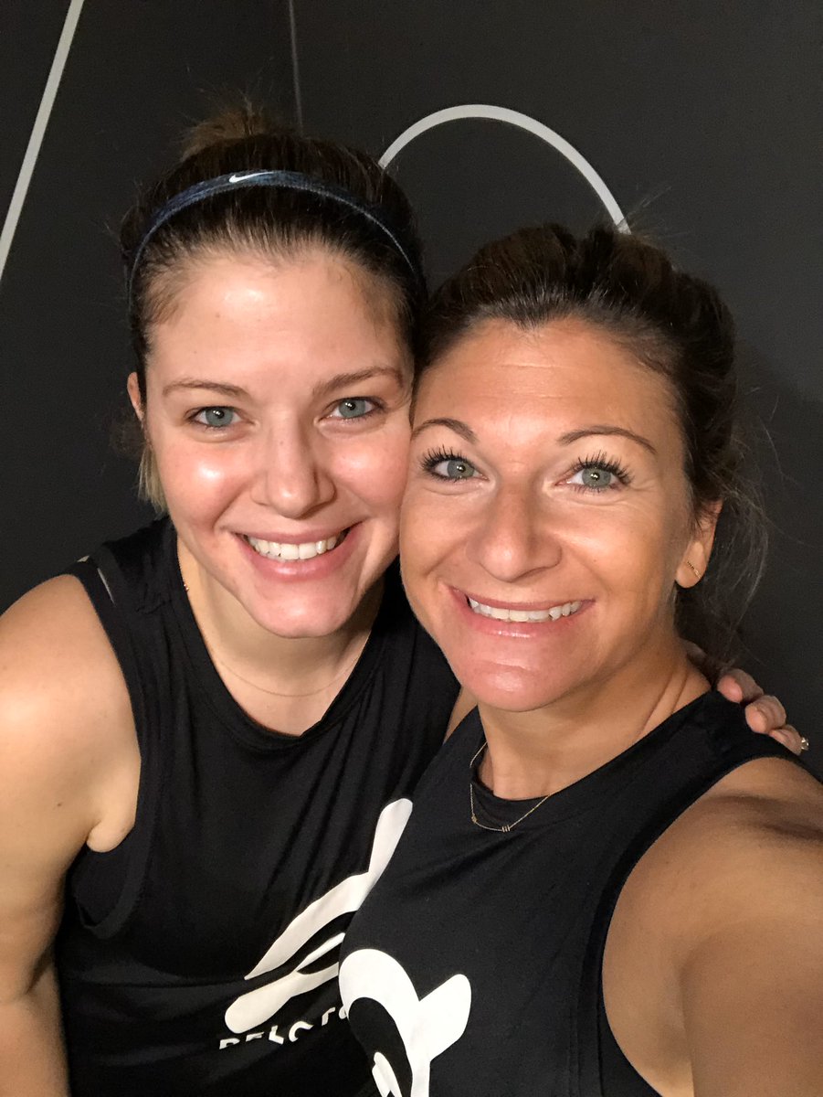 In studio <a href="/onepeloton/">Peloton</a> rides are the BEST! <a href="/JSbeachteach/">Jess Simunovich</a> <a href="/ptbeachsuper/">Will Smith</a> #BeachAtOurBest