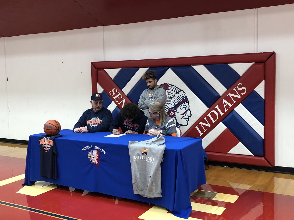 SenecaTPC's tweet photo. Congratulations to Brennen Yust in signing a basketball scholarship with Midland University in Fremont Nebraska https://t.co/tSSVEVcLMh