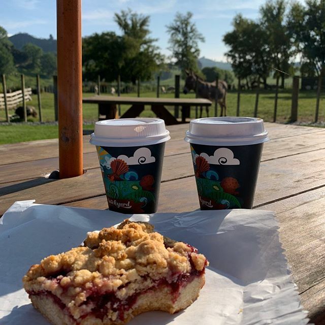 crimonrou's tweet photo. New Zealand 🇳🇿 #1 destination for roadside coffee and pastries with a view. https://t.co/pOBGgqKNQa https://t.co/Wlc38QKgqK