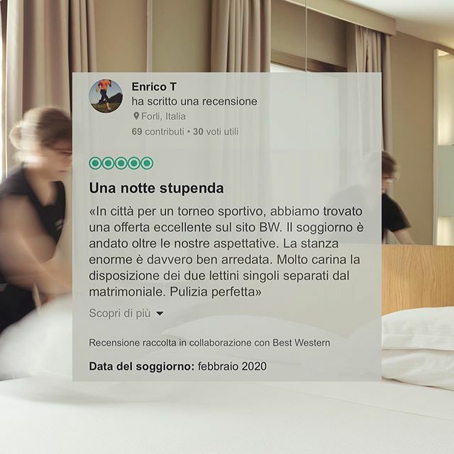 {Thank you}
Le parole, quelle belle ❤️
Sempre grati. 🙏
.
.
.
.
.
.
.
#bwparkhotelpn #reviews #pordenone #bestwesternitalia #passportready #readytogo #topitalyofficial #through_italy #italian_places #aplacetoremember #bestplacestogo #seetoshare #igsho… ift.tt/2PbKJwF