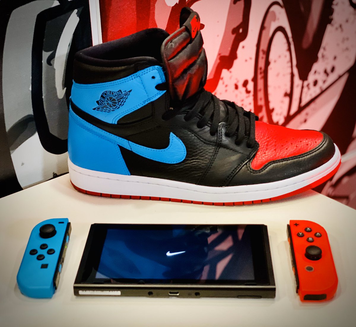 jordan 1 nintendo switch