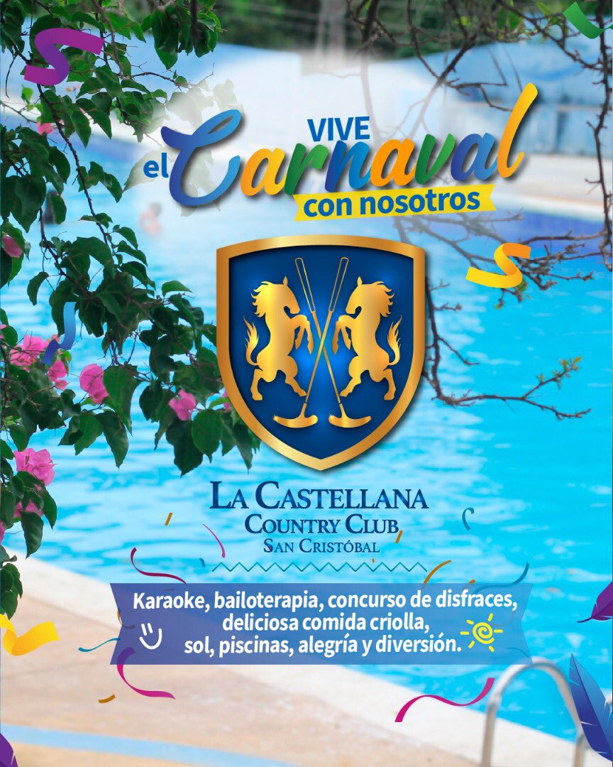 ¿Saben que viene este fin de semana? 😏
¡Carnavalessss! WOOOOOOOO 🥳🎉🎉
¡Los esperamos!