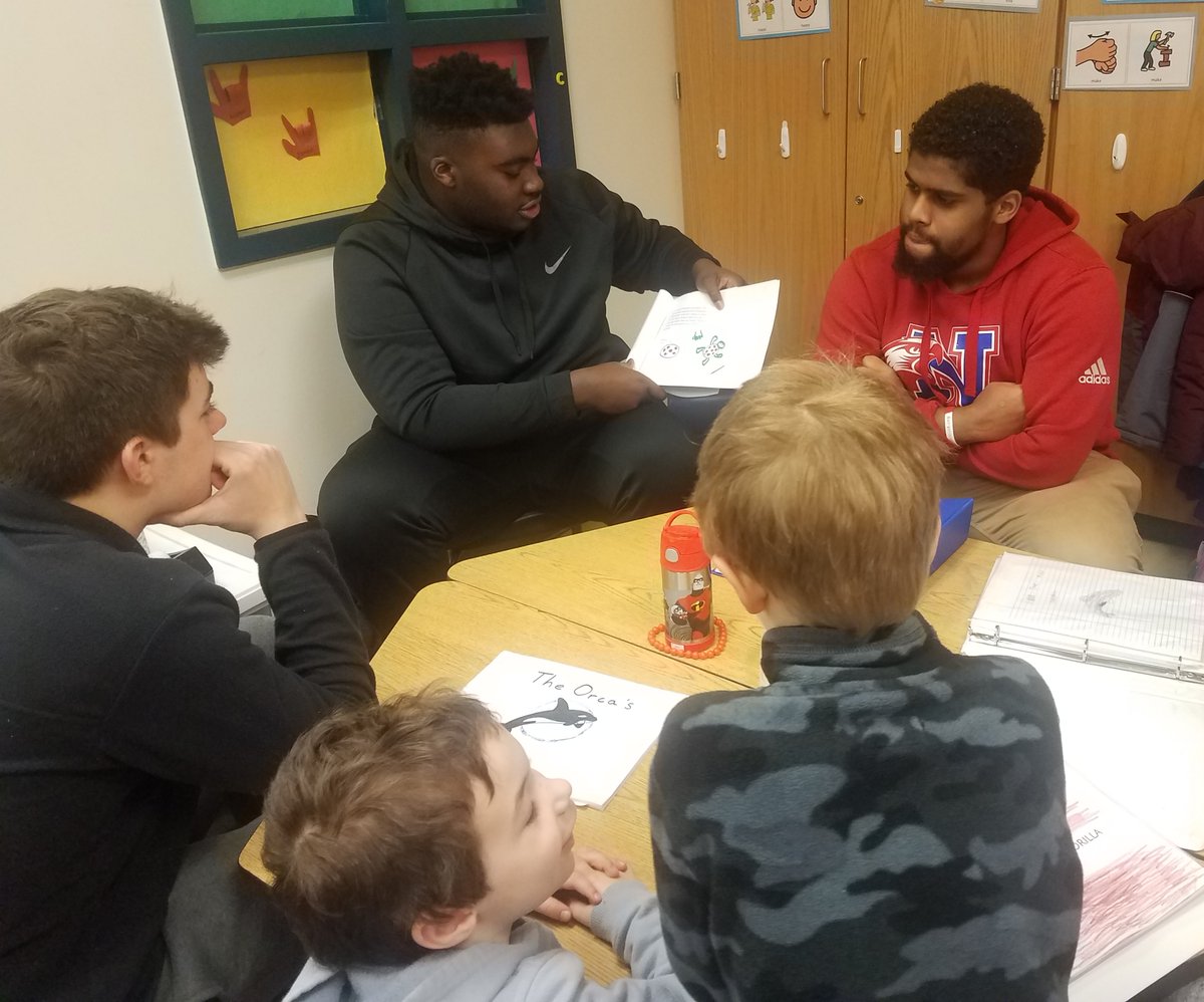 If grown up kids reading to little learners doesn't keep you warm, I don't know what will! Enjoy the remainder of the vacation week.  See you Monday!