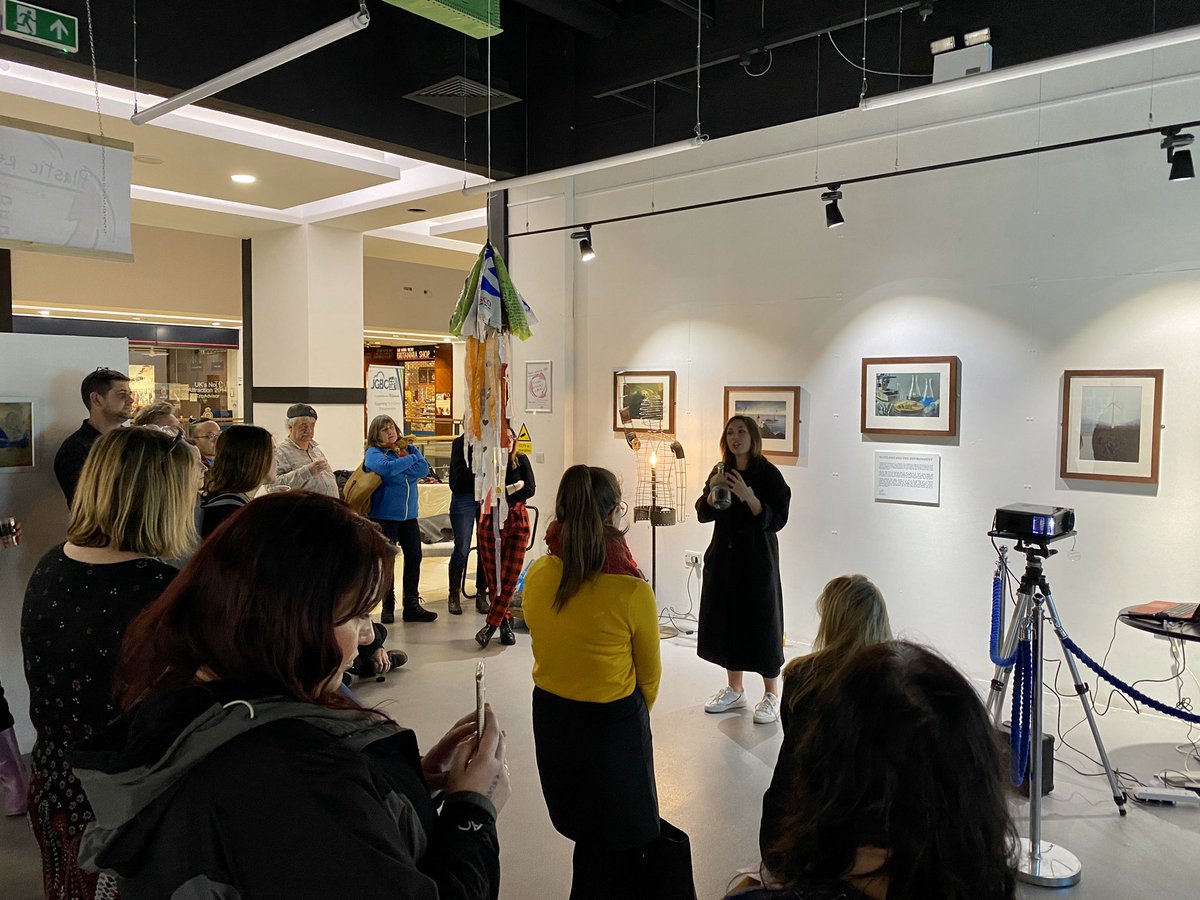BenMacpherson's tweet photo. Good to be at tonight’s @LeithCollective #plasticresolution event at @Ocean_Terminal hearing about the remarkable innovative companies & initiatives in #Leith working to reduce waste & reuse resources, including @LindAndLime @leithdistillery & @BareBranding. #circulareconomy ♻️ https://t.co/1gqWy8jwuP