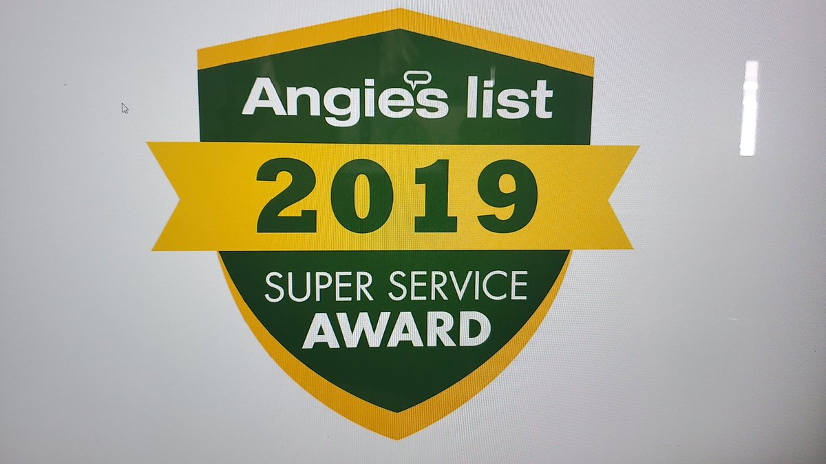 ALLCLEARDVC's tweet photo. Happy to announce we've recieved the 2019 @AngieList Super Service Award! Thanks to all our customers for making it possible! ;) https://t.co/HqNesGChSG