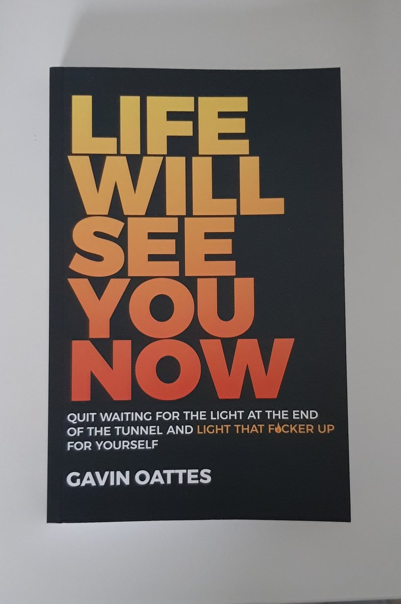 We've got our copy! Can't wait to lose ourselves in your words of positivity and motivation <a href="/gavinoattes/">Gavin Oattes</a> #lifewillseeyounow