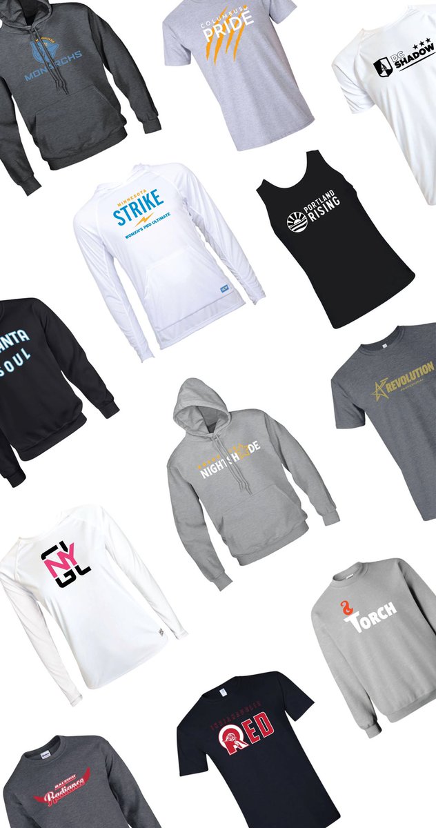 PUL swag alert!

Visit the VC website, and get your hands on your favourite team's gear early! 

More swag to come - stay tuned!

ca.vcultimate.com/collections/pr…
<a href="/RaleighRadiance/">Raleigh Radiance</a> <a href="/DCShadowUlti/">DC SHADOW</a>