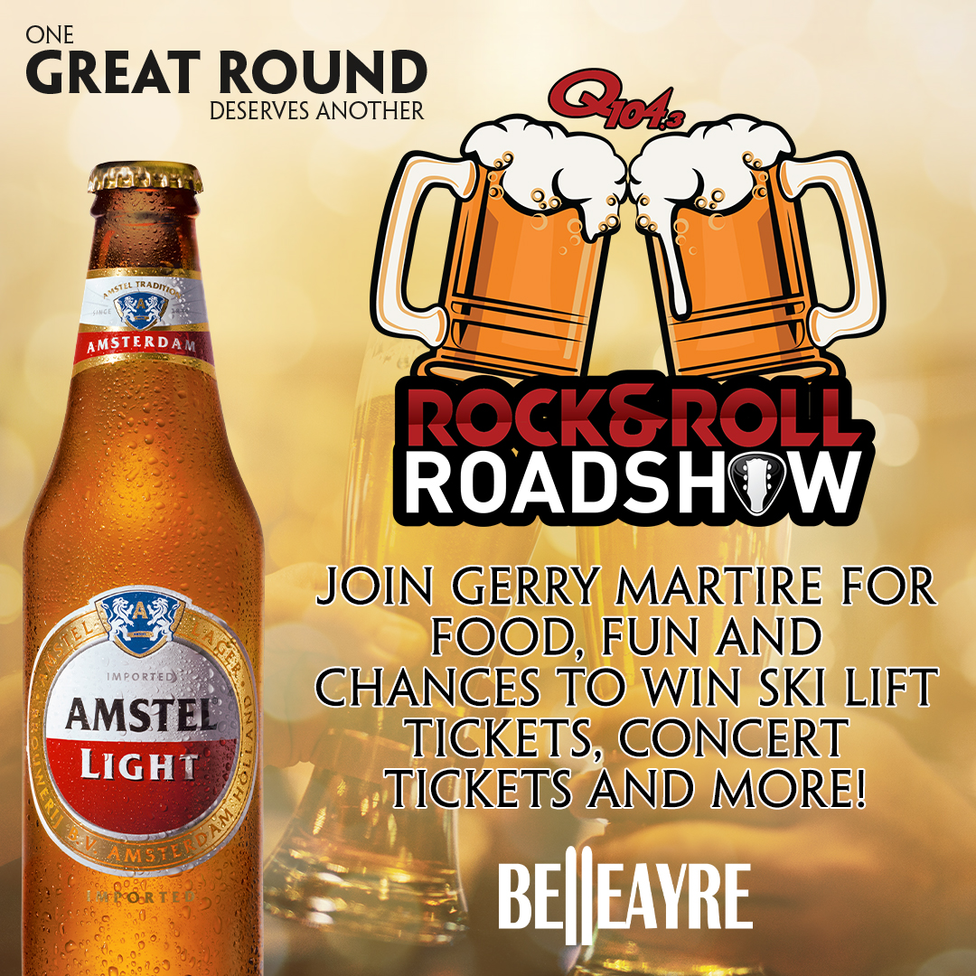 Q1043's tweet photo. Don't miss @Gerry1043 and the Q Crew tomorrow from 4p - 7p at @skibelleayre in Highmount, NY, with the party crew from @AmstelLight!⁠ Gerry's got concert tickets and @Liftopia credits for your next ski trip! https://t.co/prURrc94PP https://t.co/Ot4RY4OvG6