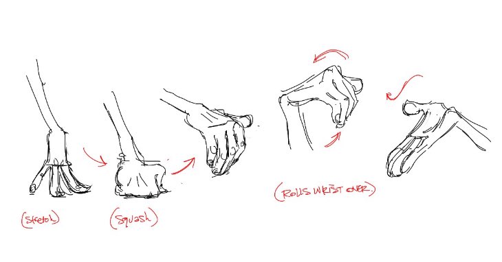 31) I love animating HANDS. They express so much so much about your character...Are they fidgety? Are they dexterous? Are they clumsy? Mind how hands move, gesture and handle objects in your animation.  #daily  #animation  #tip