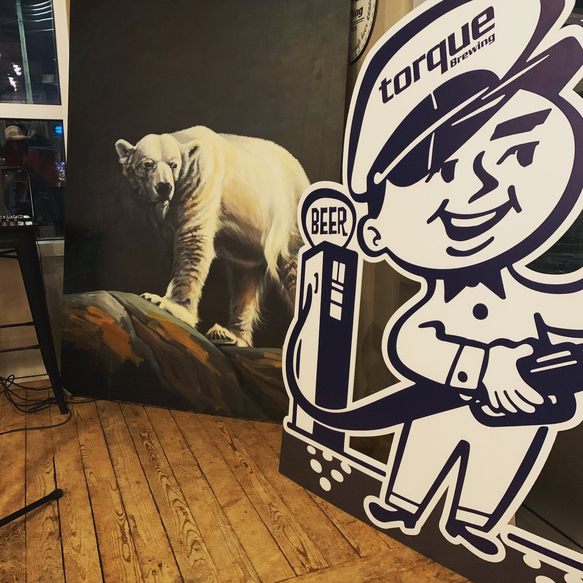 One week ago today we celebrated the launch of Blank Canvas Beer Co &amp; our first collab w @torquebrewing’s Perry Joyal &amp; artist <a href="/kalbarteski/">kal barteski</a> with the Arctic Stout! Do you have yours yet? 
#mbcraftbeer #mbartist #exploremb #onlyinthepeg #winnipeg #wpg #ywg #mb <a href="/beer_qualityinn/">Quality Beer Store</a>