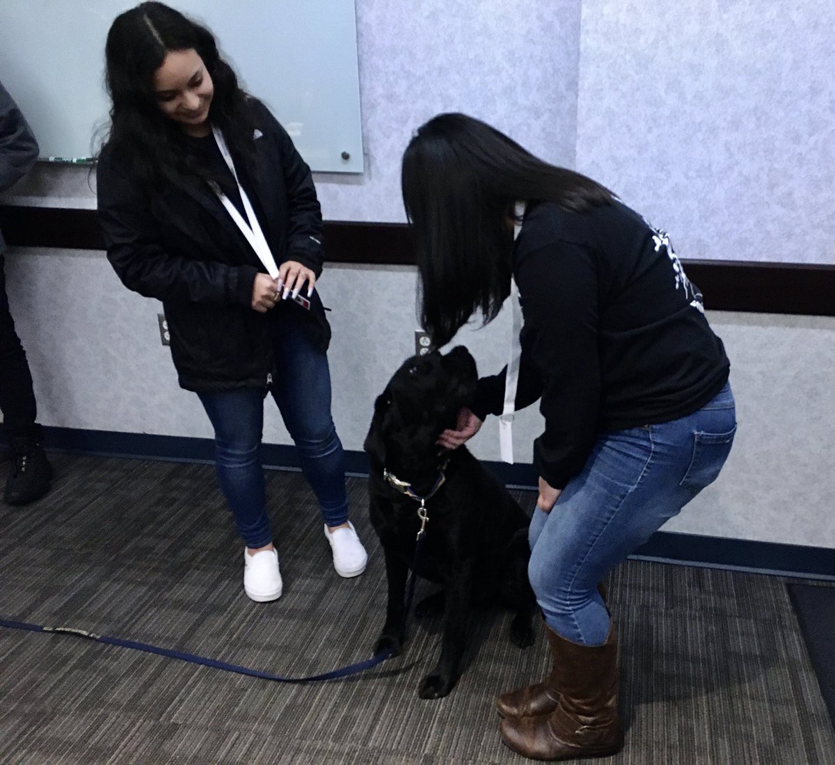 TBISusanNiland's tweet photo. Thanks to @LHSintheNews Criminal Justice Club for the visit to @TBInvestigation today. Glad to have you take part in the accelerant demonstration with our Special Agent Ryan and arson dog Wrigley 🐶! #arsonk9 https://t.co/sEghGnOAgh