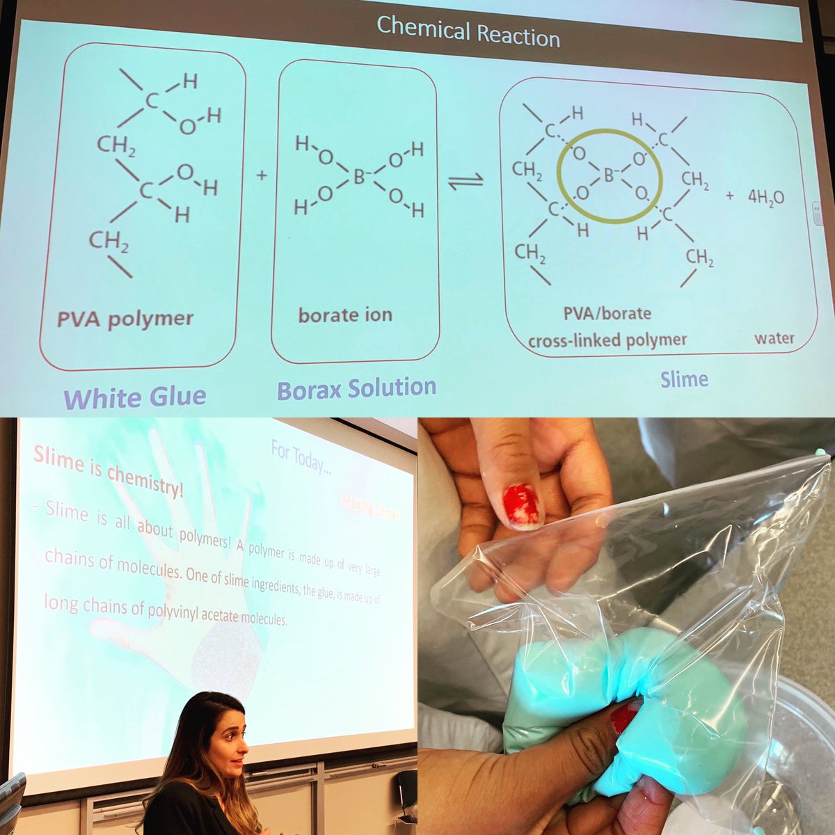 AWSNSocial's tweet photo. Session 3 - #Slime! #chemicalengineering #polymers #operationminerva @UCalgary @SchulichENGG @NSERC_CRSNG #gitlsinstem #femaleSTEMmentors https://t.co/8LQZnghTYp