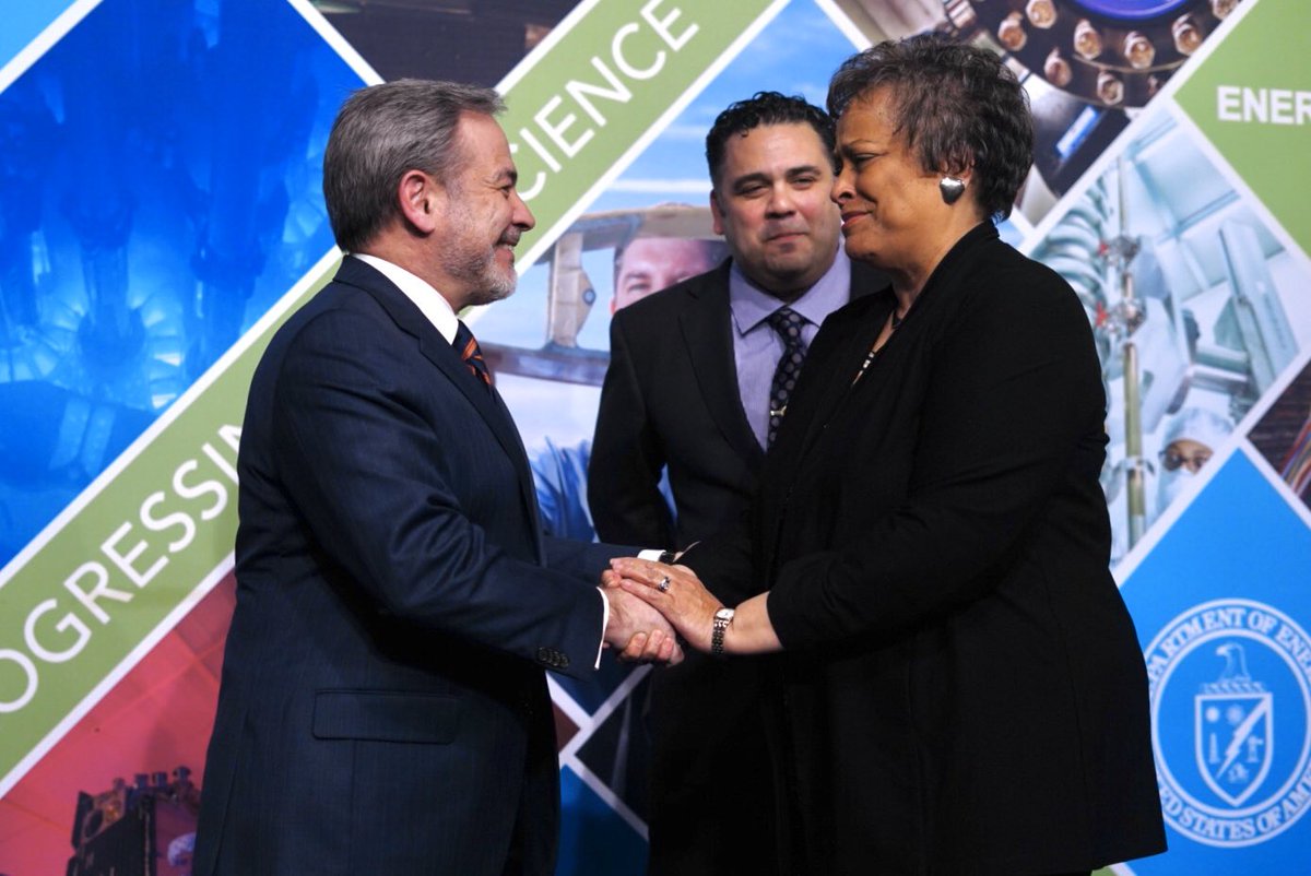 Today alongside Under Secretary Menezes, @KayColesJames, former Congressman J.C. Watts, @DrHLWilliams and @JamesCamposED, had the honor to celebrate African American History Month at @ENERGY to recognize the outstanding work that has been accomplished by the community.
