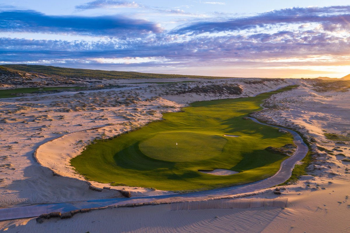SharkGregNorman's tweet photo. Proud to unveil Greg Norman Golf Course Design team's 106th course! Introducing the stunning @ranchosanlucas... https://t.co/l526RnsEBN