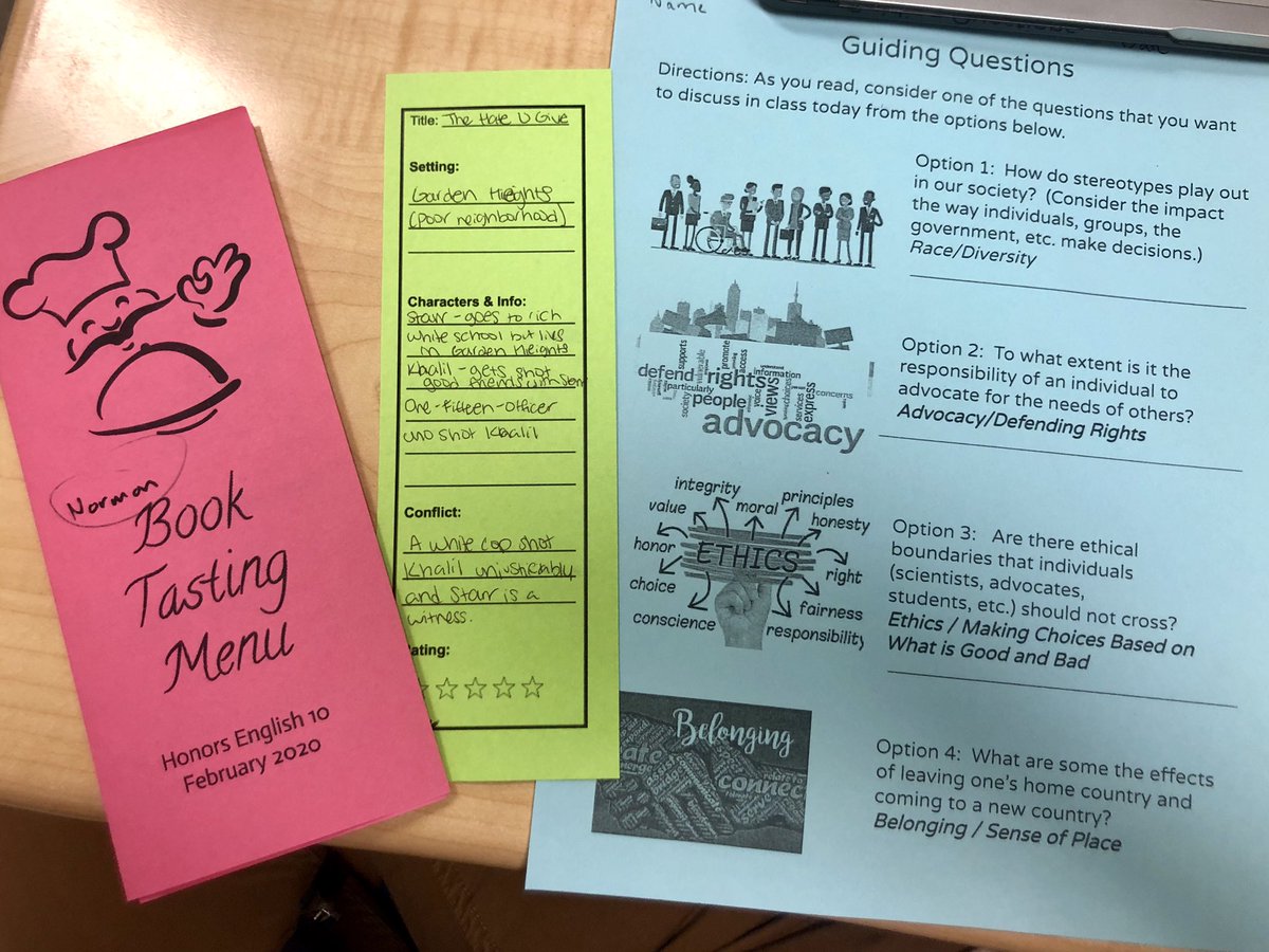 QOHSAP_EB's tweet photo. An outstanding approach to embedding #studentchoice paired with gathering #evidence to answer a question using #criticalthinking and #academicconversation! Way to go, English 10 pilot students and staff! #experienceexcellence @KelelTeach @QO_SDT @QOHS_AP @QOHSPrin_Thomas https://t.co/Z6UlZ3KT8B