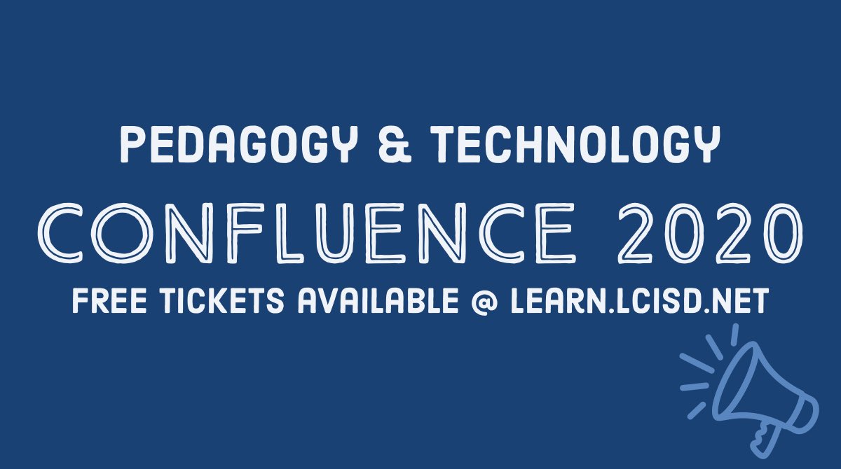 Hey out there!!! Huge announcement for #lcpcon  Tickets are now FREE!!!! Come join us for the most fun day of learning you have ever had! We are bringing in premier speakers from around the world! <a href="/mrhooker/">Carl Hooker</a> <a href="/MatthewXJoseph/">Dr. Matthew X. Joseph</a> <a href="/MRsalakas/">Brett Salakas</a> Tickets available at learn.lcisd.net