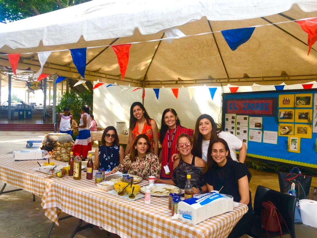 CMSSharks's tweet photo. Celebrating #dominicanmonth at “El Patio Dominicano” hosted by the MS Spanish Department celebrating local culture and food. 🇩🇴 https://t.co/N4hIz3G69J