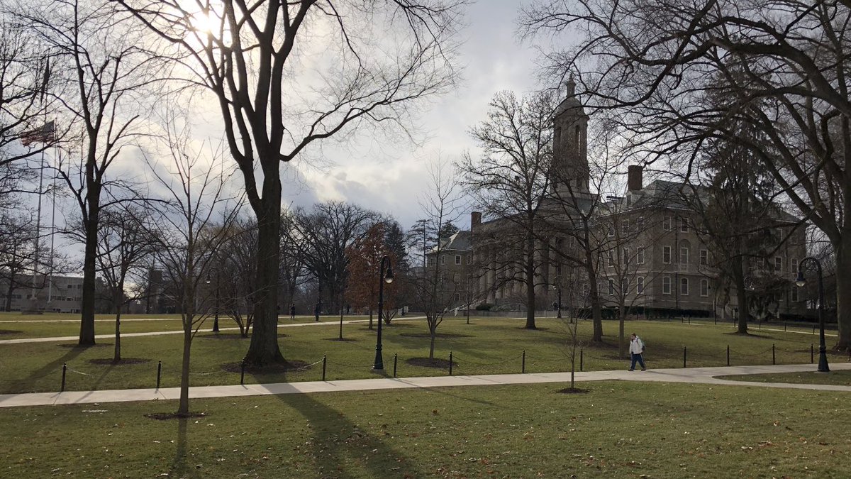 DerekHeid's tweet photo. Working through the winter! #comm372 #pennstate https://t.co/DmrG3dut3l