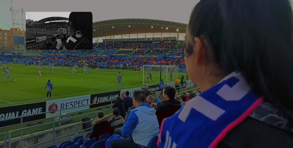 kooa__'s tweet photo. Esta mujer de aquí es mi madre y debería d haberse quedado en casa descansando después de una operación, pero es tan azulona que no quería perderse hoy a nuestro @GetafeCF . Gracias mamá por haberme echo de este equipo, tquiero con todo mi corazón ❤️ y a ti equipo x hacerla feliz https://t.co/juGU7qEKyd