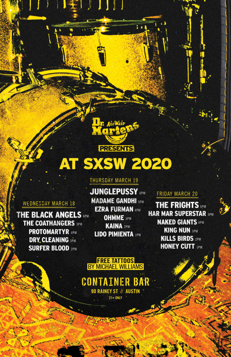 surferblood's tweet photo. Excited to play with @theblackangels @TheCoathangers @protomartyrband and Dry Cleaning 

@culturecollide 
@drmartens https://t.co/fGTwQWaJtC