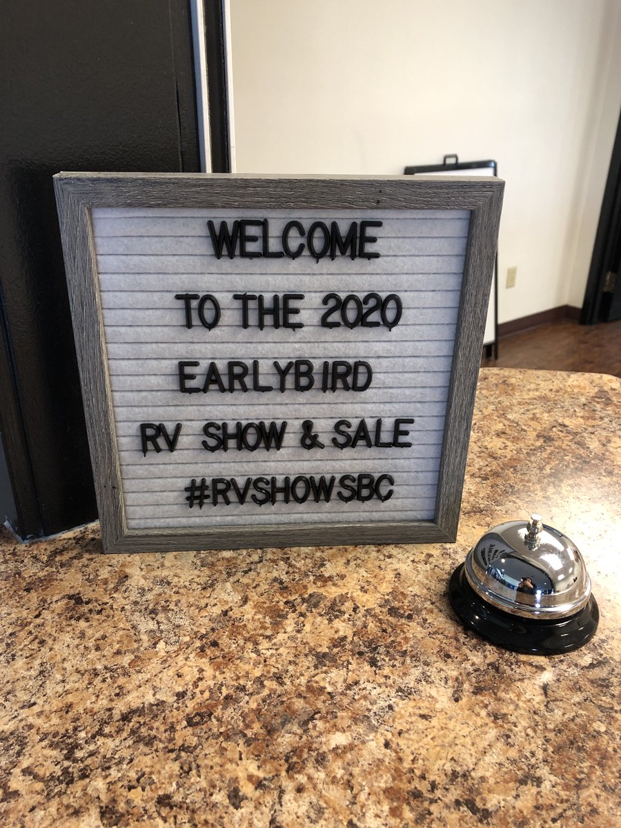 We’re well underway at the 25th Earlybird RV Show &amp; Sale! Crowds are already piling in and we’re looking forward to seeing you throughout the weekend. #RVLife #RVShow #GoRVing