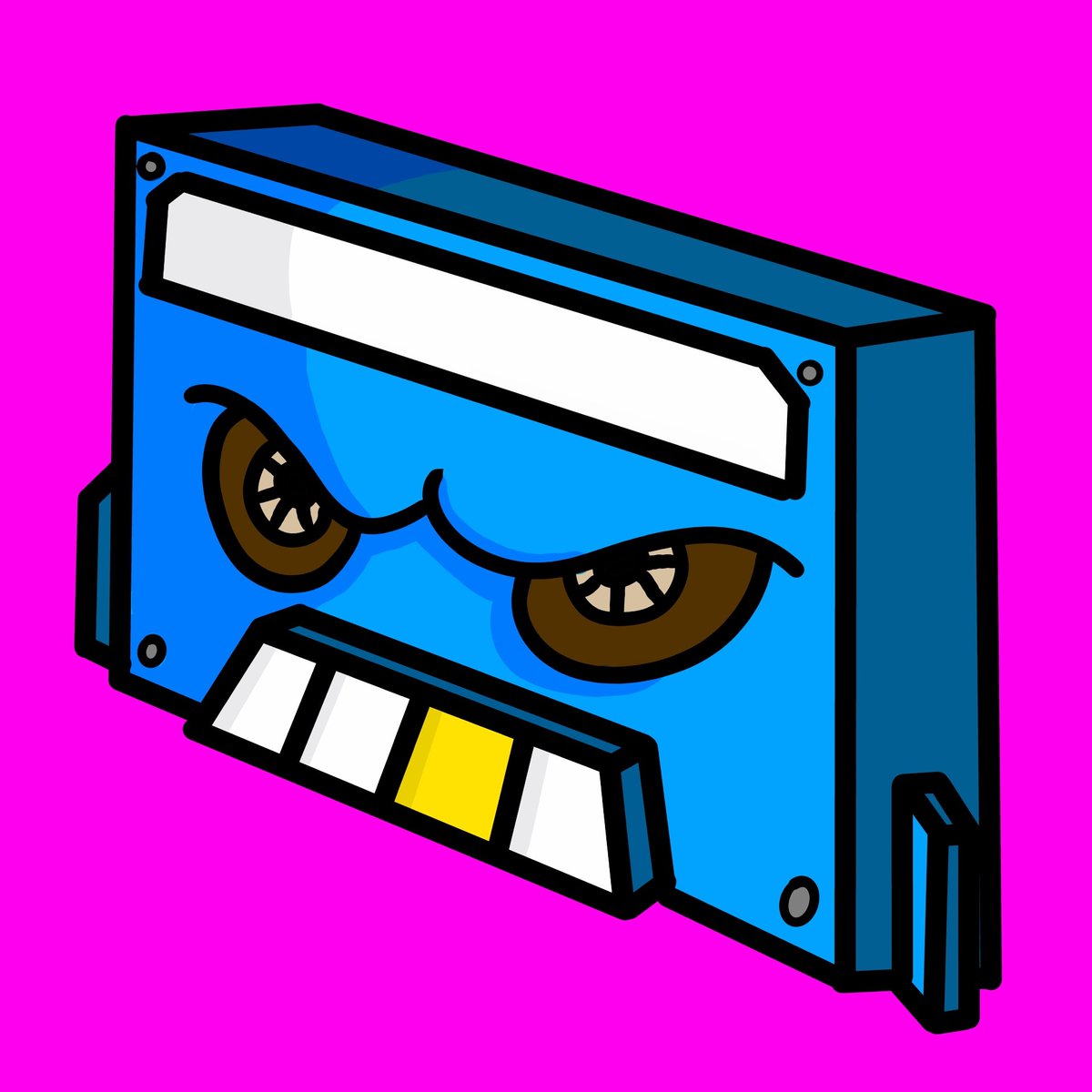 SwerveyJones's tweet photo. Angry tape! Don't poke him in the eye!
#1980s #early90s #nostalgia #tape #cassette #cassettetapes #art #fun #doodle #drawing #digitalart #digital #mobilephone #galaxy8plus #cartoon #toon #animation #draw https://t.co/bGijTknrlb