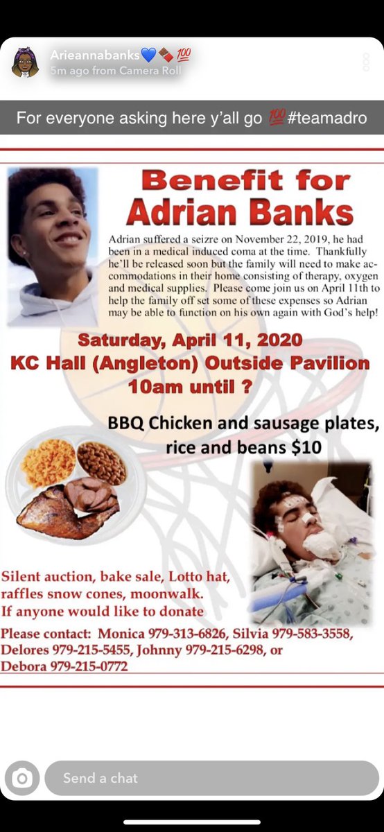 PeoplesSaydi's tweet photo. Come out and support our brother on April 11 for his benefit ... anything will help.... thank you for everyone’s constant support during this time ❤️❤️ #TeamAdro❤️🤞🏾 https://t.co/Htwtx4mASf