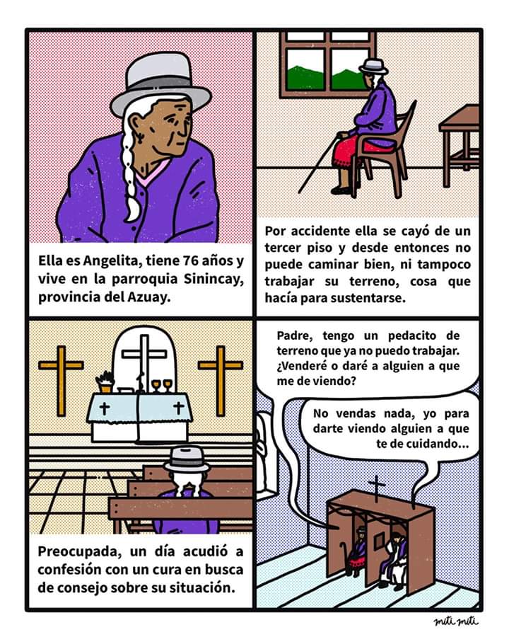lombremono's tweet photo. Angelita de 76 años vive con discapacidad física del 54% y discapacidad auditiva. Un sacerdote abusó de su confianza y vendió un inmueble que le pertenecía. NO PERMITAMOS ESTA INJUSTICIA #JusticiaParaAngelita #AbusosDeFe
@alexismoncayo @YoSoyLaAssange @radiolacalle @olinguiito https://t.co/J72n5Xvv4K