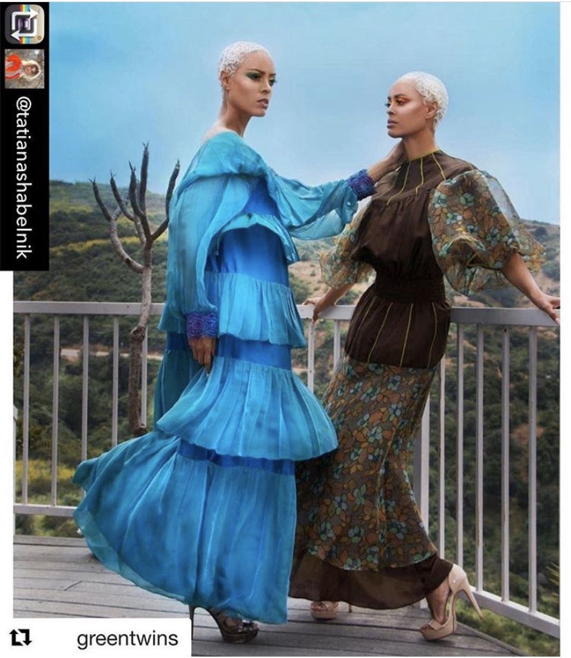 HauteCGala's tweet photo. Repost from 2020 Haute Couture Gala Designer #tatianashabelnik - #published in @runwaymagazine with our early spring #editorial #photoshoot #congratulations to an amazing #dreamteam #maksimLeonov #eringreen #desireegreen #glamour #highfashion #couture #silkdress https://t.co/M4Hdhax7fR