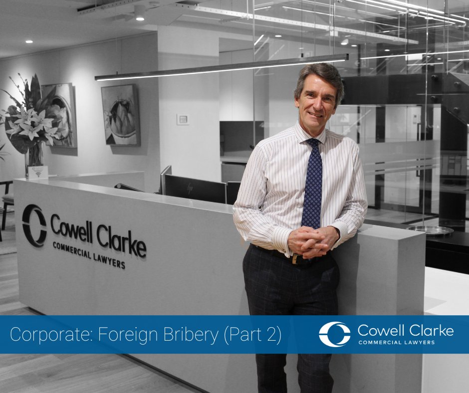 Cowell Clarke on Twitter "Part 2 of our Foreign Bribery blog. We