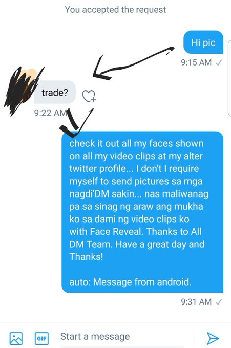 sa Mga DM read this. "Think before Click". REMINDERS FOR EVERYONE  Note: Don't ask for my fucking pictures<a href="/tag/lovelyday"class="tags"><span>#lovelyday</span></a><a href="/tag/kind"class="tags"><span>#kind</span></a><a href="/tag/simple"class="tags"><span>#simple</span></a><a href="/tag/downtoearth"class="tags"><span>#downtoearth</span></a><a href="/tag/goodmorningtwitterworld"class="tags"><span>#goodmorningtwitterworld</span></a>