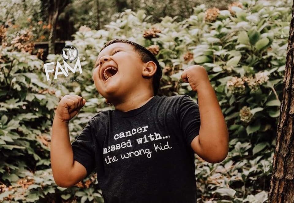 joinourfam's tweet photo. Say hi to Ian. This bubbly 5 y/o loves to make people happy. He is also quite the strong soldier. After dealing with ear infections &amp; strange bruising, he was diagnosed with Pre B ALL https://t.co/kW3iEXpG6h #FightingAllMonsters #ChildhoodCancer #WhatWouldJoshSay #ForeverNatalie https://t.co/mlsaB1911A