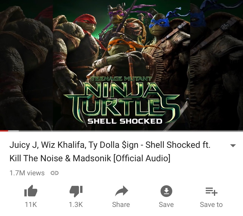 Shell Shocked (From Teenage Mutant Ninja Turtles) - song and