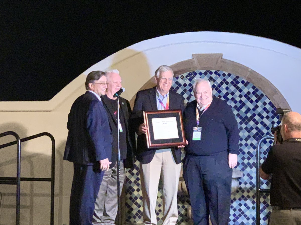 Congratulations to Jon Epps for service to our industry and receiving AMAP’s Lifetime Achievement Award last week. 
 #battlab #blankenshipasphalttech #2020amap <a href="/BATT_Lab/">Blankenship Asphalt Tech</a>