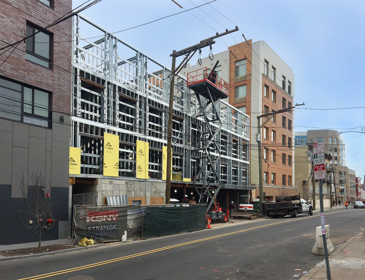 groarchitects's tweet photo. Four floors of seven for our #nest #micro-housing project in #JournalSquare. 122 fully furnished units are coming to the most vibrant transportation hub in #JerseyCity ! https://t.co/Vvw1zgCox1