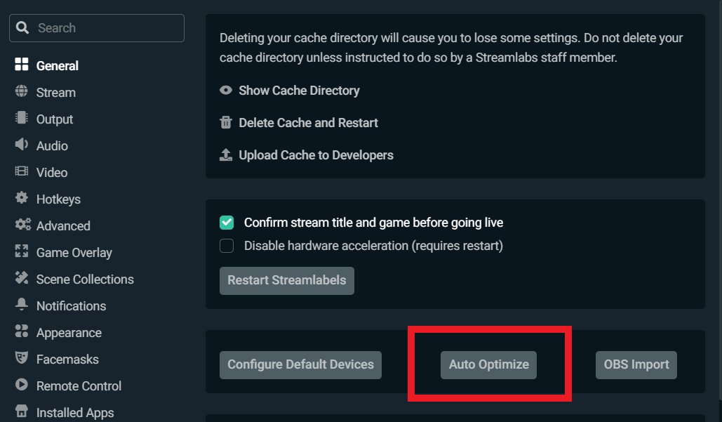 How to Optimize Your Settings For Streamlabs Desktop