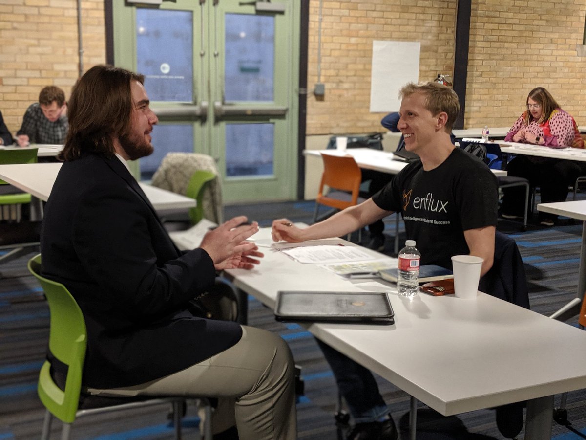 TrinityEntrep's tweet photo. Speed Interview Night for @studentsstartups 2020! It's incredible to launch, grow, grow with, refine, be refined, and then release something into the world.We built this program for 4yrs &amp; it's still making connections &amp; opportunities for students and alumni💕#TigerPride https://t.co/bUhWHuvxC4