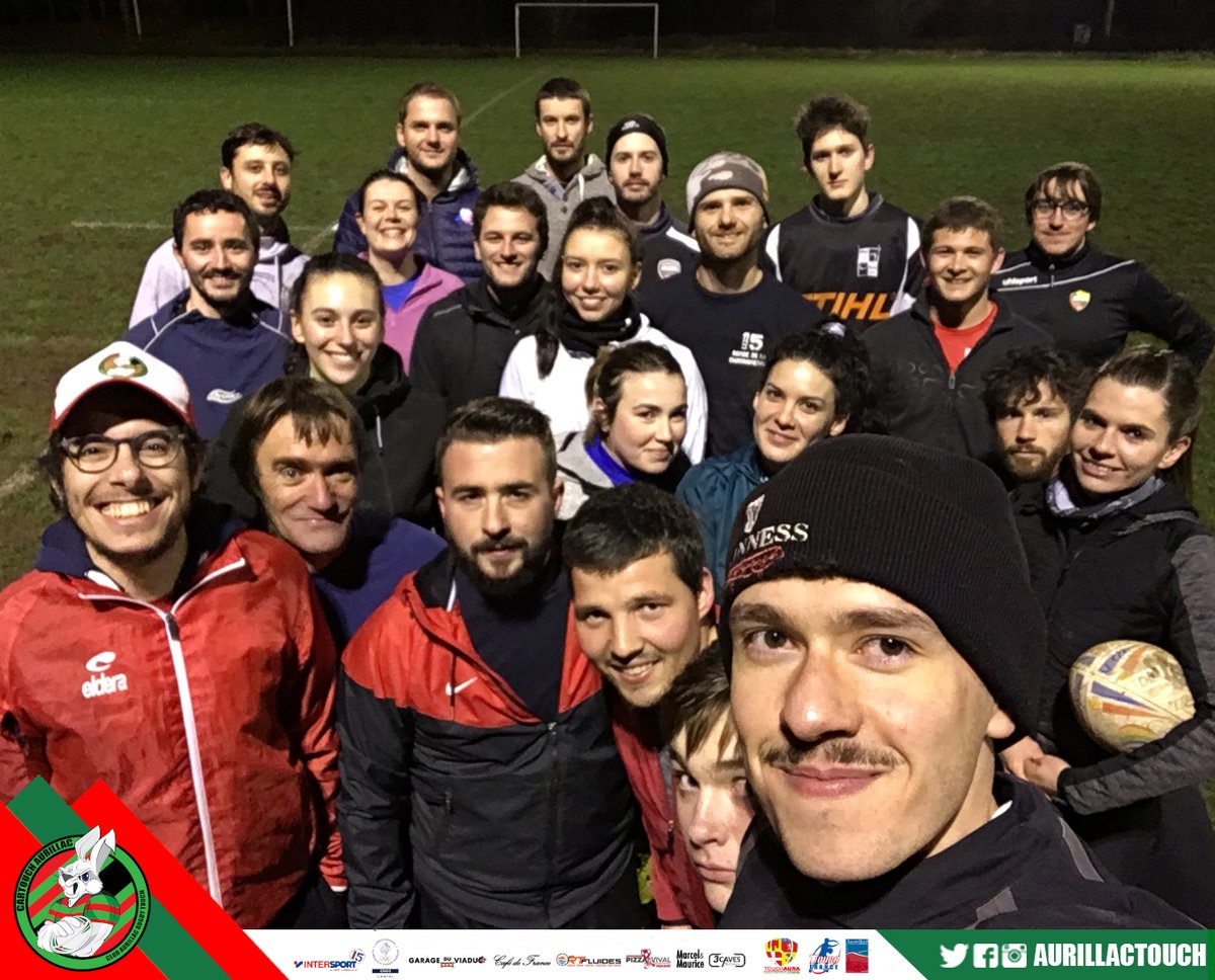 aurillactouch's tweet photo. On n'oublie pas, les lundis et jeudis à la Ponétie c'est Touch Rugby !

Ce soir à l'entrainement il y avait de nouvelles têtes dont celle d'Alan qui avait déjà pratiqué le Touch en.... Belgique ! https://t.co/OdFJexRPjo