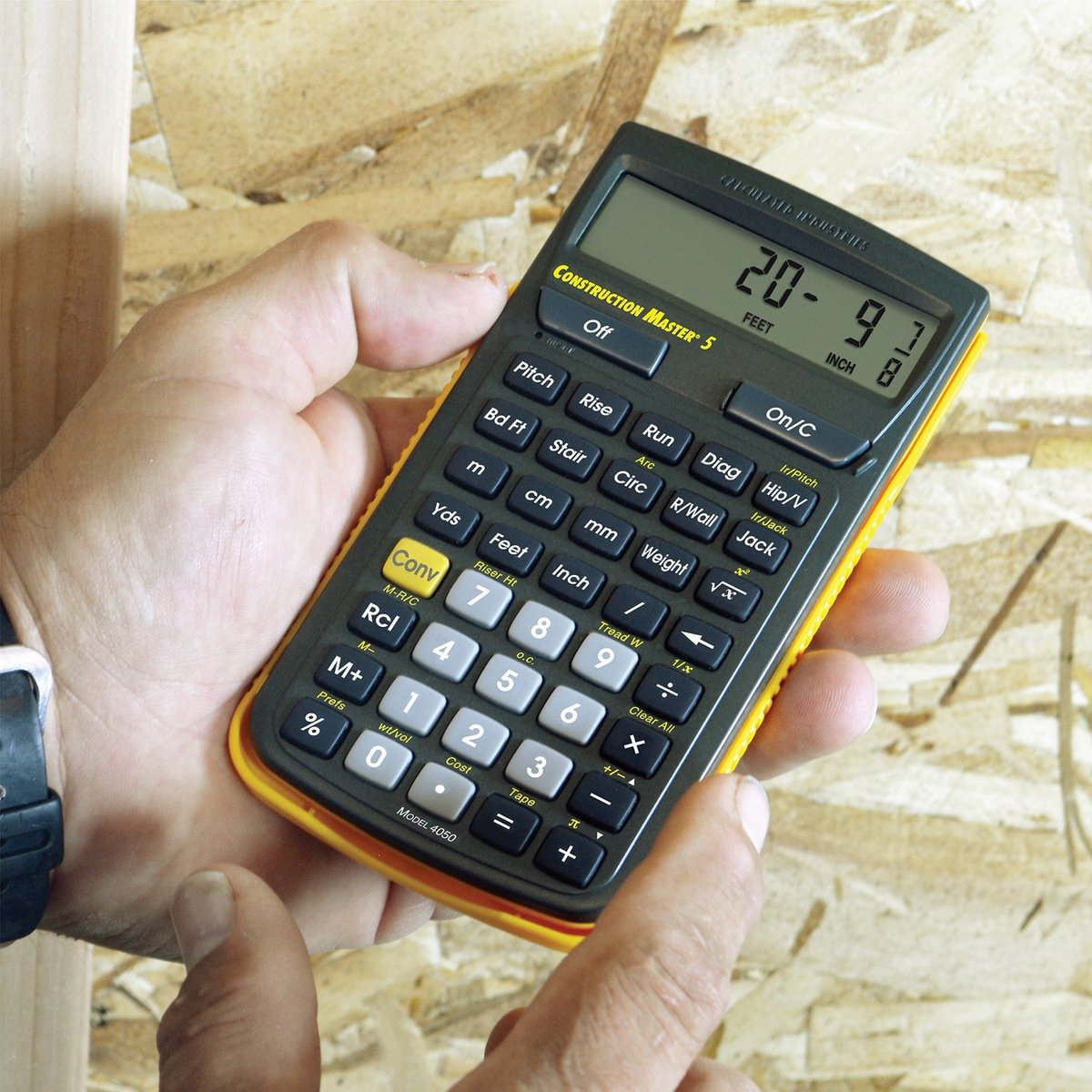 Calculated_Ind's tweet photo. Math isn’t the reason you got into building. But let’s face it, you need to do math to build right. #CalculatedIndustries #ConstructionMaster5 brings the power of the #ConstructionMaster calculator into a format that works for everyone. https://t.co/sITqW0FSAw
