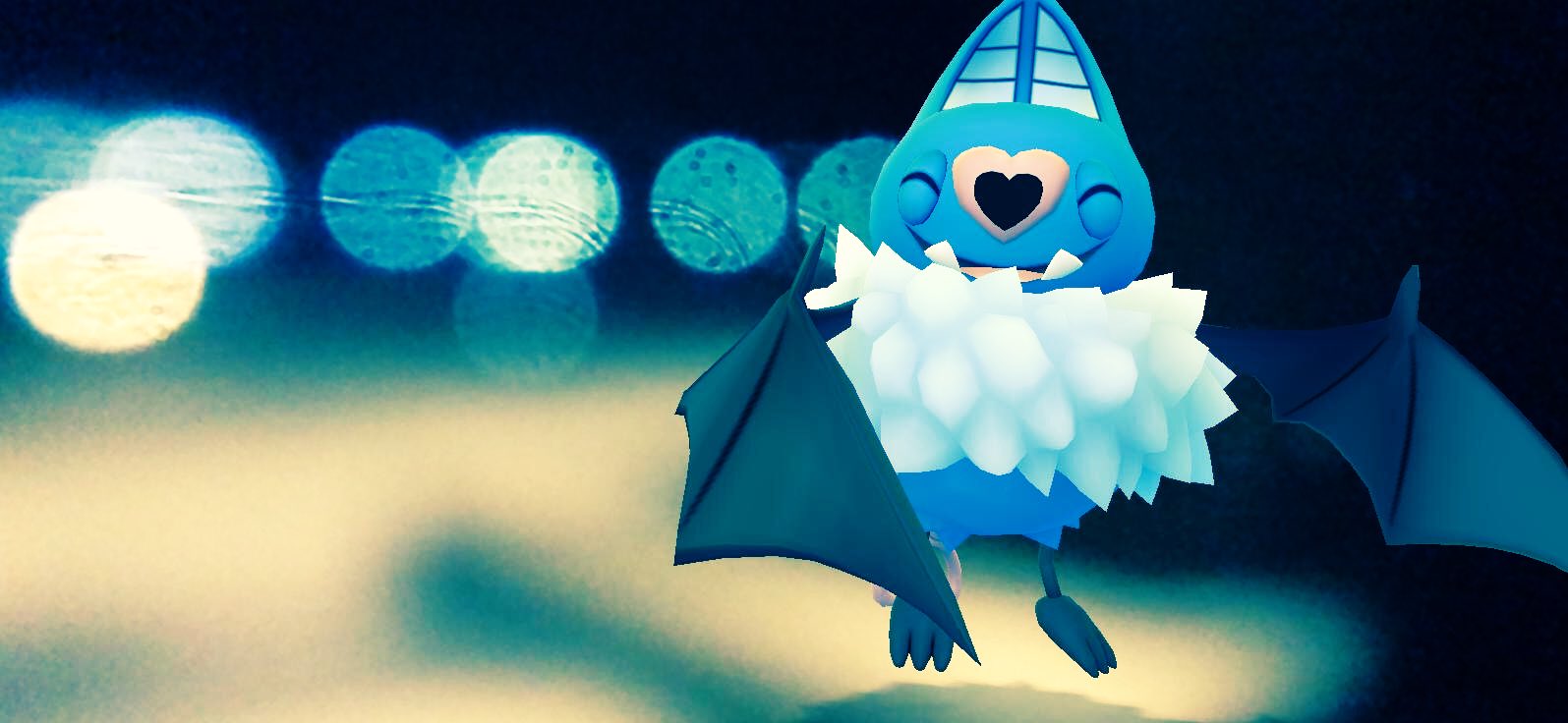 Mone レトロな雰囲気のココロモリ Pokemongo ポケモンgo Pokemongobuddy ココロモリ Swoobat T Co Cgz4upphon Twitter