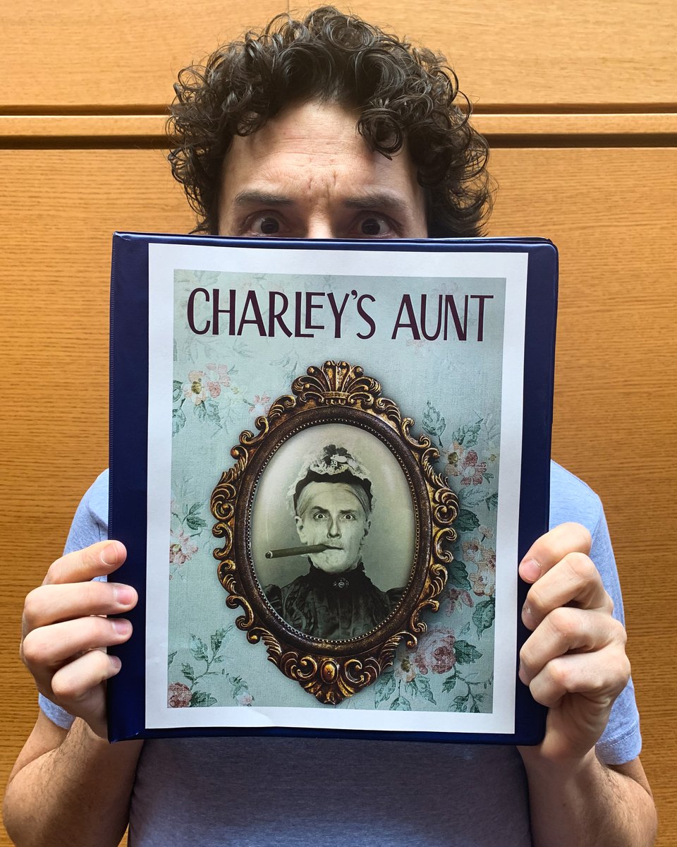 By Jove! Rehearsals for the laugh-out-loud comedy CHARLEY'S AUNT 👗 have started.

🎟: CHARLEY'S AUNT 👗 is on stage starting April 2. For tickets, visit bit.ly/CAShF20.

📷: Mike Nadajewski, who plays Lord Fancourt Babberley

#ShareYourShaw ✨ #FirstRehearsal