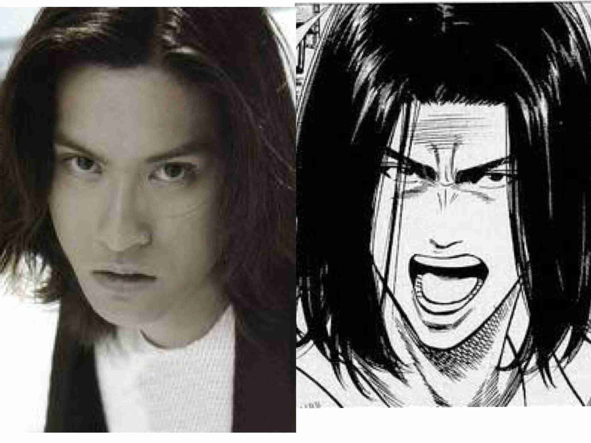 netizen_j's tweet photo. Casting Celebrities Into Anime/Manga Characters
#Anime #Manga #SlamDunk #NagaseTomoya #NagaseRen #YoshizawaRyo #RukawaKaede
https://t.co/fKyFtdh0oN https://t.co/AUvZTiGXKg