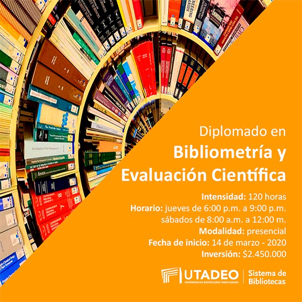 El diplomado en Bibliometría y Evaluación Científica ofrece aspectos teóricos y metodológicos, así como herramientas que posibiliten la utilización de la bibliometría en labores de gestión, evaluación científica y servicios de información.
ascolbi.org/testing/item/d…