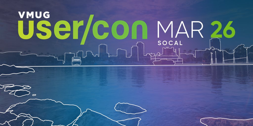 Your <a href="/OCVMUG/">OC VMUG</a> leaders invite you to join us at the SoCal UserCon on 3/26/2020 at The Westin Long Beach! Come meet #VMware experts, discover <a href="/myVMUG/">VMware User Group</a>'s top-notch resources, and connect with fellow members of the <a href="/MyVMUG/">VMware User Group</a> community. RSVP here: bit.ly/2SgbXUK