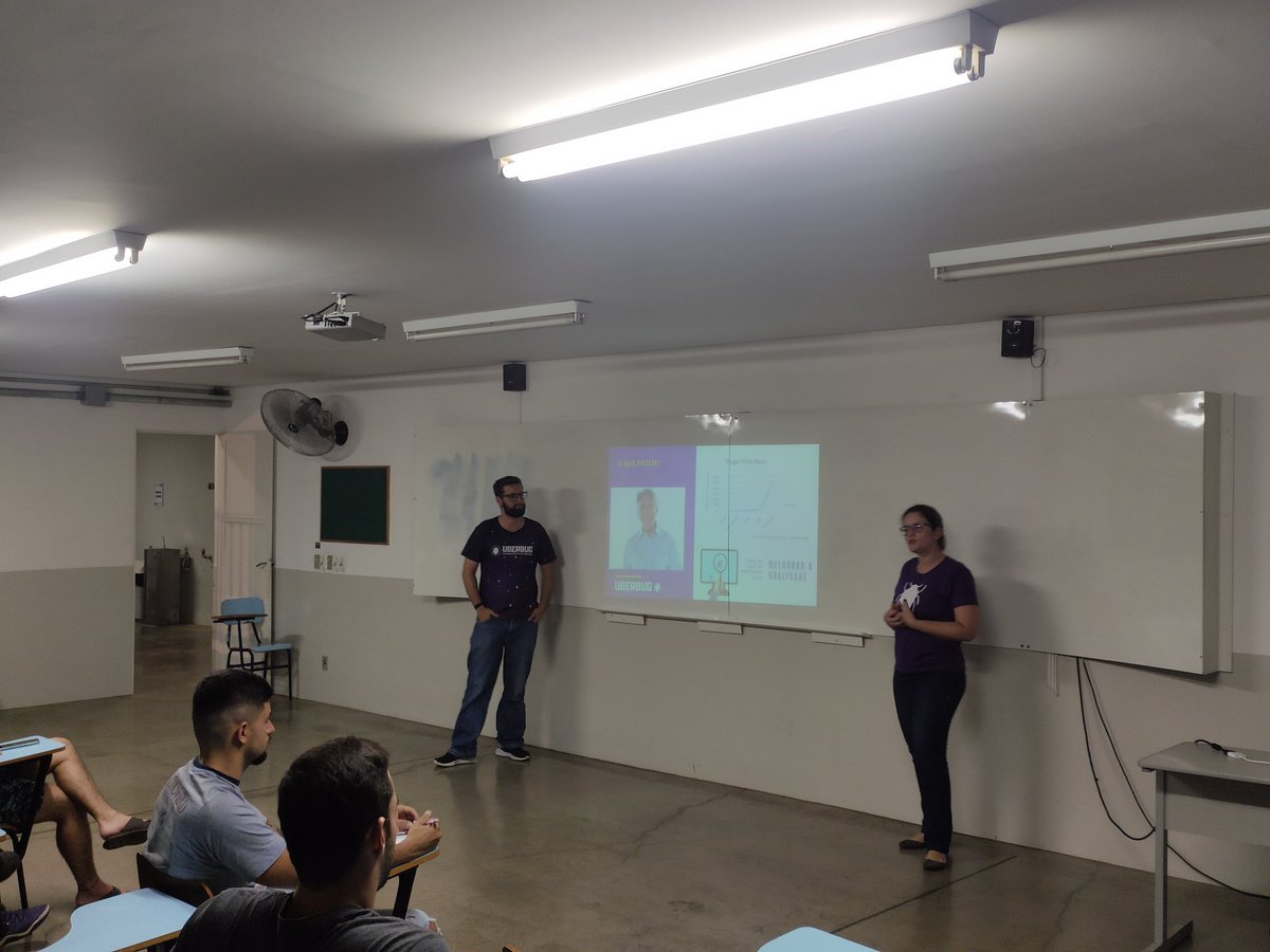 Diego91964's tweet image. Excelente palestra sobre qualidade de software. #uberbug