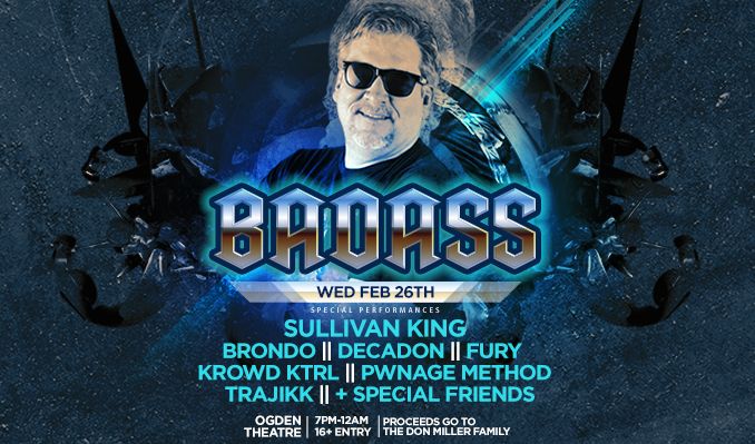 ogdentheatre's tweet photo. Join us on 2/26 for a very special fundraiser concert celebrating the life Don Miller. Performances by @SullivanKing @iambrondo Don’s son,@decadon, @wearefurymusic @Krowd @ktrlyourmind @pwnage_method @RealDjTrajikk &amp; friends. Tickets on sale now! https://t.co/esEYeykaTk