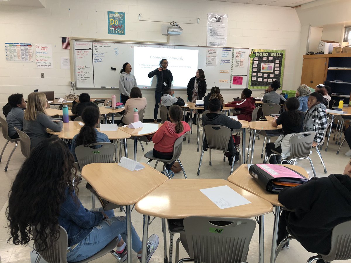 weare_org's tweet photo. Please correct us if we’re wrong, but @GithensMiddle may have just created the 1st ever Student Racial Equity Team in DPS! Congratulations! We look forward to continuous collaboration! @DurhamPublicSch @DPS_Equity https://t.co/yONoOdtbR5