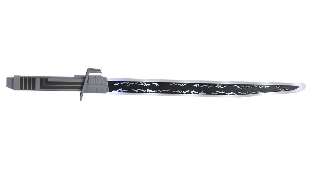 Also at #ToyFair: <a href="/Hasbro/">Hasbro</a> has unveiled a life-size Darksaber toy! -B-